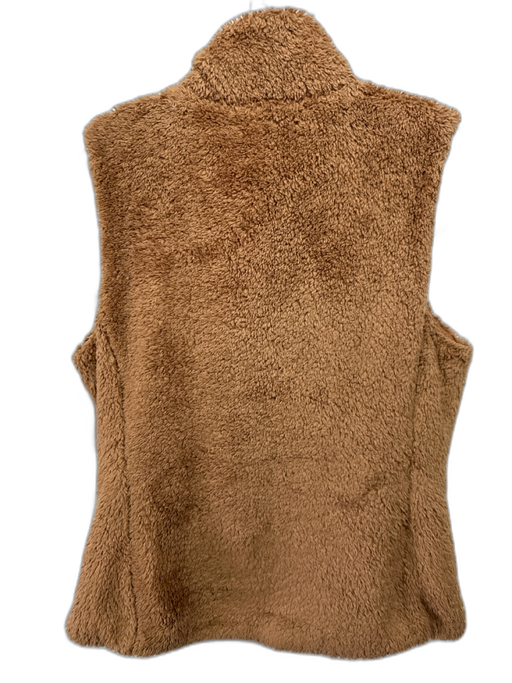 Patagonia Size L Brown Polyester Fleece Zip Up Vest Brown / L