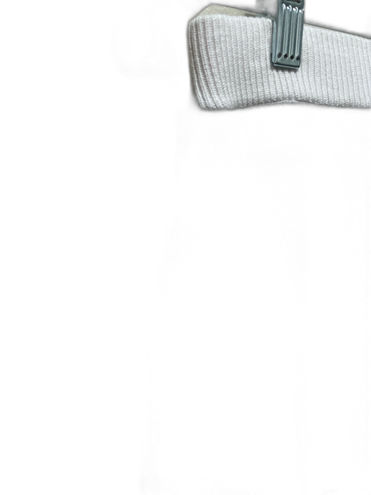 Alo Size S White & Green Cotton Stripe Bra Knit Mini Skirt Set White & Green / S