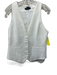 Alice + Olivia Size S White Polyester & Viscose Button Up Vest Cuffed Short Set White / S