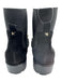Valentino Garavani Shoe Size 41 Black & Gold Tone Leather Upper Rockstud Boots Black & Gold Tone / 41