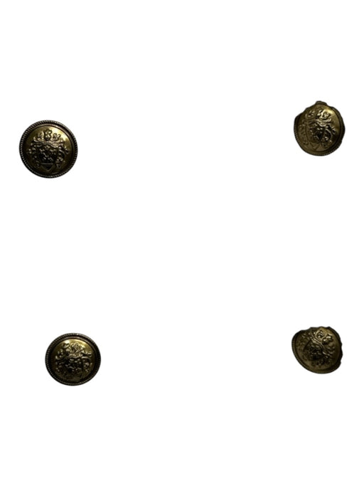 Alice + Olivia Size S White Polyester Faux Sherpa Double Breast Knee Length Coat White / S