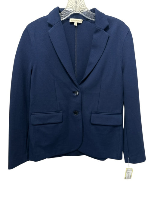 Ann Mashburn Size S Navy Missing Fabric Tag 2 Buttons Long Sleeve Blazer Jacket Navy / S