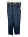 Levi's Size 25 Medium Wash Cotton Baggy Fit Mid Rise Straight Leg Jeans Medium Wash / 25