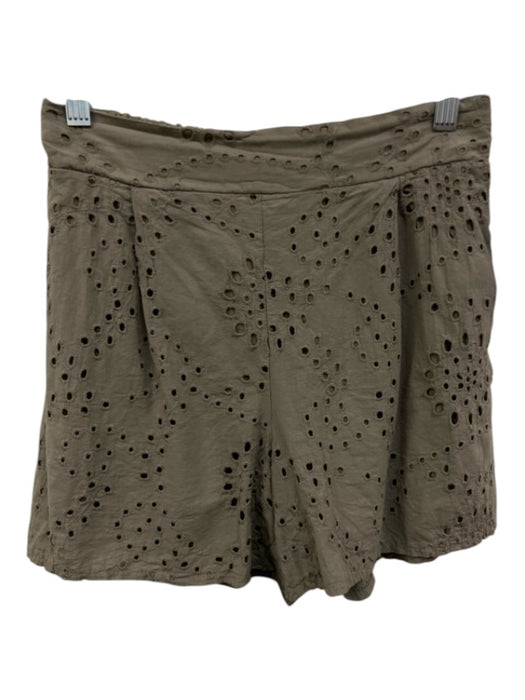 California Southern Style Size XS/S Taupe Beige Cotton Sleeveless Short Set Taupe Beige / XS/S