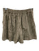 California Southern Style Size XS/S Taupe Beige Cotton Sleeveless Short Set Taupe Beige / XS/S
