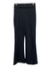 Spanx Size XS Black Rayon Blend Elastic Front Seam Straight Pants Black / XS