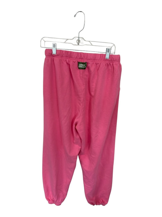 Daily Drills Size M/L Hot pink Cotton Drawstring Sinched Ankle Sweatpants Hot pink / M/L