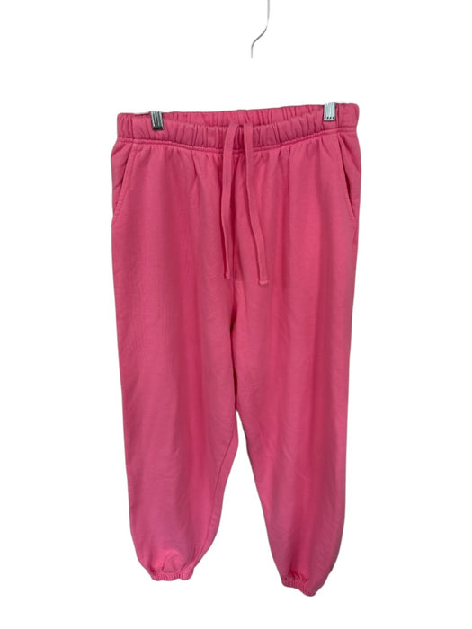 Daily Drills Size M/L Hot pink Cotton Drawstring Sinched Ankle Sweatpants Hot pink / M/L