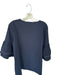 Joh. Size L Navy Nylon Tiered Sleeve V Neck silver beads Top Navy / L