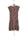 Sanctuary Size XS Black & Multi Rayon Floral Tie Front Sleeveless Mini Dress Black & Multi / XS