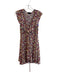 Sanctuary Size XS Black & Multi Rayon Floral Tie Front Sleeveless Mini Dress Black & Multi / XS