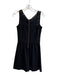 Lilly Pulitzer Size XS Black Cotton & Nylon High Round Neck Sleeveless Dress Black / XS