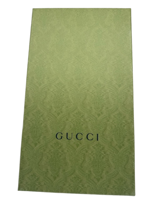 Gucci Shoe Size 37.5 Black, Yellow, Green, Gray Synthetic Knit Laces Sneakers Black, Yellow, Green, Gray / 37.5