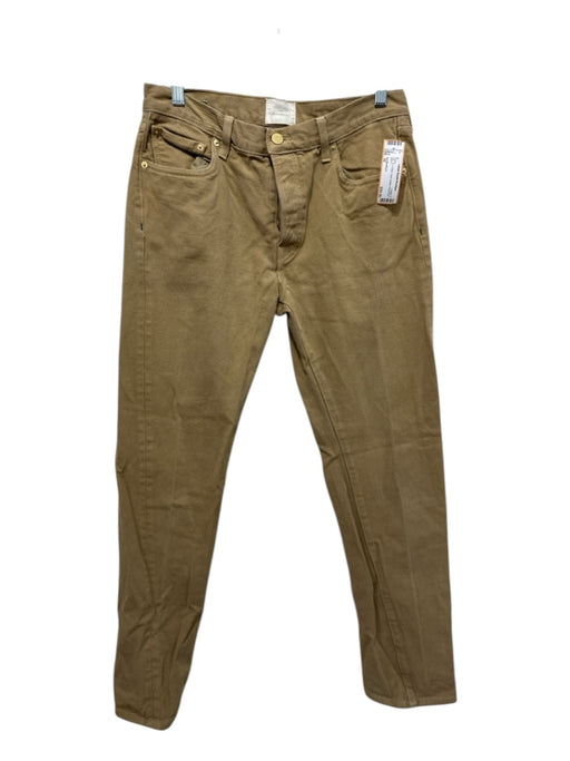 Sid Mashburn Size 32 Tan Cotton Solid Khakis Men's Pants Tan / 32