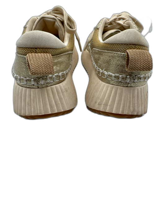 Dolce Vita Shoe Size 6.5 Cream & Champagne textile upper Sole Detail Sneakers Cream & Champagne / 6.5