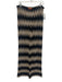 Missoni Size 48 Black, Tan & White No Fabric Tag Elastic Waist Zig Zag Pants Black, Tan & White / 48
