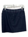 Rag & Bone Size S/6 Navy Blue Wool Blend Plaid Fabric Block Mini Skirt Navy Blue / S/6