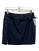 Rag & Bone Size S/6 Navy Blue Wool Blend Plaid Fabric Block Mini Skirt Navy Blue / S/6