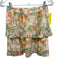 Sadie & Sage Size M Beige, Green, Orange Polyester Mini Oranges Skirt Set Beige, Green, Orange / M