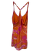 Outdoor Voices Size S Orange & Pink Nylon & Spandex Tie Dye Athletic Mini Dress Orange & Pink / S