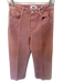 Paige Size 28 Mauve Cotton Blend High Waist Wide Leg Jeans Mauve / 28