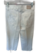 Paige Size 27 White Cotton Blend High Waist Wide Leg Cropped Raw Hem Jeans White / 27