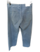 Pistola Size 26 Slate Blue Cotton Blend High Waist Wide Leg Raw Hem Jeans Slate Blue / 26