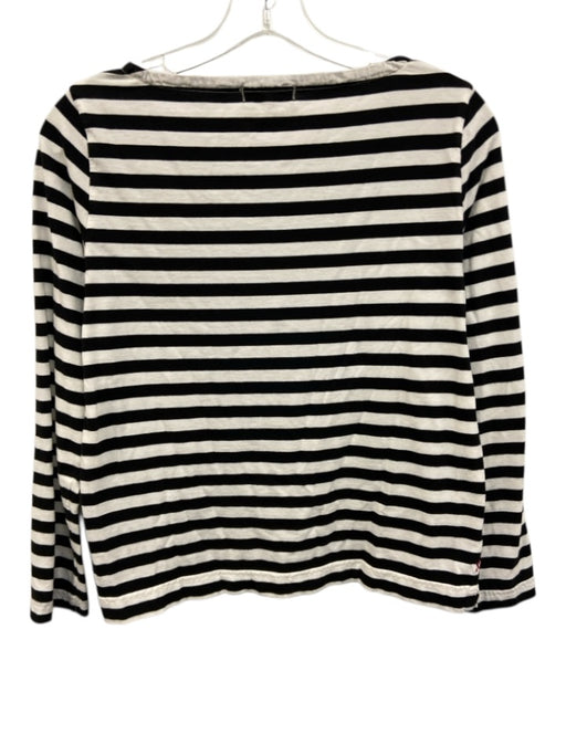 Alex Mill Size XS Black & White Cotton & Modal Long Sleeve Stripe Top Black & White / XS