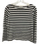 Alex Mill Size XS Black & White Cotton & Modal Long Sleeve Stripe Top Black & White / XS