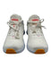 Hoka Shoe Size 7.5 White, Pink & Orange Textile Logo Color Block Sneakers White, Pink & Orange / 7.5