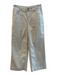 Frye Size 27 Tan Cotton & Polyester High Rise Zip Fly Double Button Detail Jeans Tan / 27