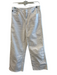 AG Size 29R White Cotton High Rise Zip Fly 5 Pocket Wide Leg Jeans White / 29R