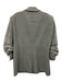 Cinq a Sept Size 14 Light Green Linen & Cotton Blazer Belt Inc Short Set Light Green / 14