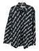 Balenciaga Size 42 Cotton Cotton Long Sleeve Logo Oversized Top Cotton / 42