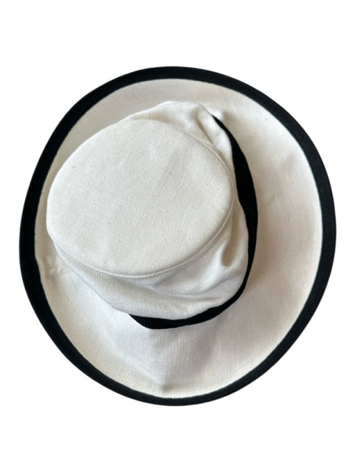 Tilley White & Black Cotton Packable Hat White & Black / M
