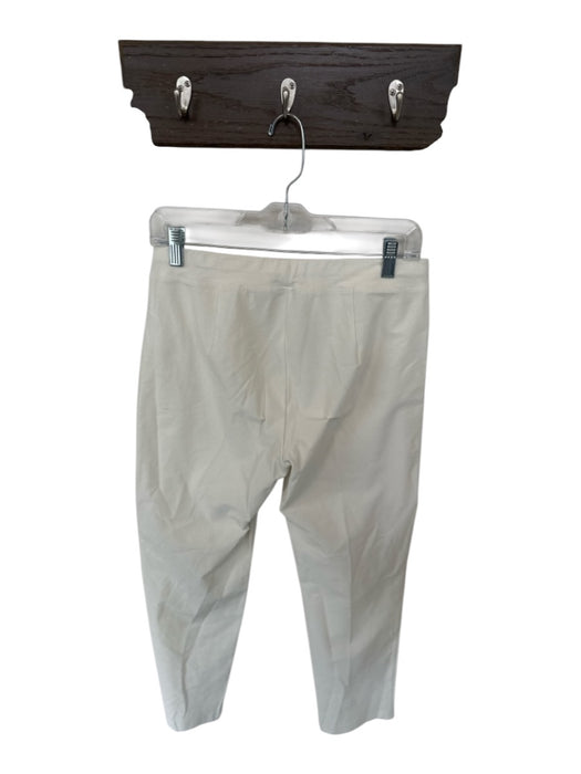 Eileen Fisher Size S/P Cream Viscose Blend Elastic Waist Back Darts Pants Cream / S/P