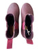 Hunter Shoe Size 8 Mauve Rubber Chelsea Ankle Height Rain Booties Mauve / 8