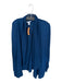 Athleta Size M Indigo Tencel Blend Long No zip Pockets Athletic Jacket Indigo / M