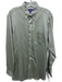 Ralph Lauren Purple NWT Size M Green & White Cotton Men's Long Sleeve Shirt Green & White / M