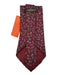 Valentino Red & Blue Silk All Over Print Men's Tie Red & Blue