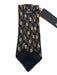 Boss NWT Black & Brown Silk All Over Print Men's Tie Black & Brown