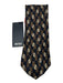 Boss NWT Black & Brown Silk All Over Print Men's Tie Black & Brown