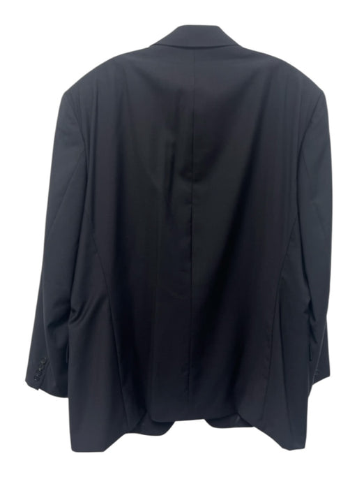Boss Navy Wool Blend Solid 2 Button Men's Blazer Navy / 46R