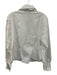 Anne Fontaine Size 5 White Cotton Long Sleeve Tie Top Collar Top White / 5
