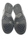 Nike Air Jordan Shoe Size 7 Black & White Leather Upper lace up Low Top Sneakers Black & White / 7