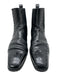 Dolce & Gabbana Shoe Size 7.5 AS IS Black Leather Solid Chelsea Boot Men's Shoes Black / 7.5