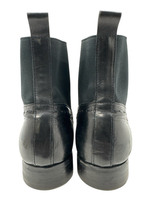 Dolce & Gabbana Shoe Size 7.5 AS IS Black Leather Solid Chelsea Boot Men's Shoes Black / 7.5