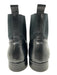Dolce & Gabbana Shoe Size 7.5 AS IS Black Leather Solid Chelsea Boot Men's Shoes Black / 7.5