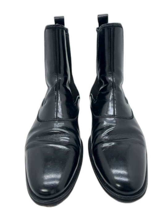 Dolce & Gabbana Shoe Size 7 Black Leather Solid Chelsea Men's Shoes Black / 7
