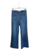 Dear John Size 27 Med Dark Wash Cotton Blend High Waist Button Fly Flare Jeans Med Dark Wash / 27